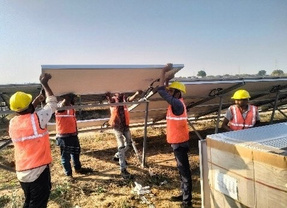 Solar installation work