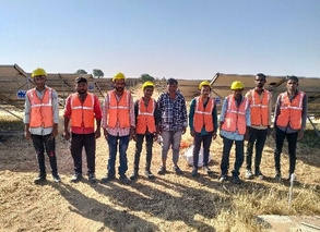 Solar project team